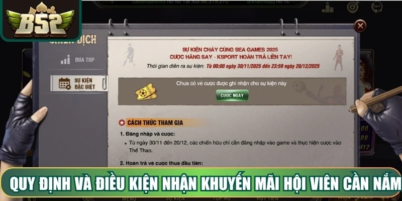 Quy định và điều kiện nhận khuyến mãi hội viên cần nắm